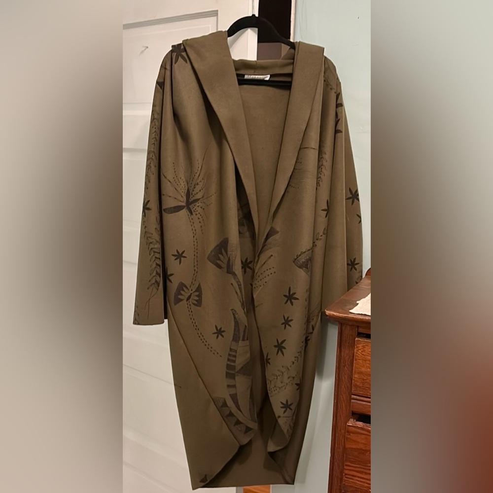 Bryn Walker Jacket / Cape. Hooded. Felt. No sign of wear.